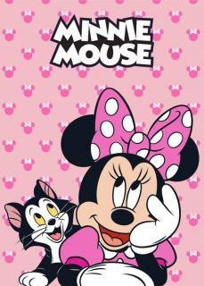 FARO Fleece deka Minnie  Polyester, 100/140 cm