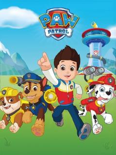 FARO Fleece deka Paw Patrol parta  Polyester, 100/140 cm