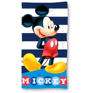 FARO Osuška Micro Mickey proužky  Polyester, 70/140 cm