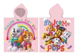 FARO Pončo Paw Patrol pawsome  Bavlna - Froté, 55/110 cm