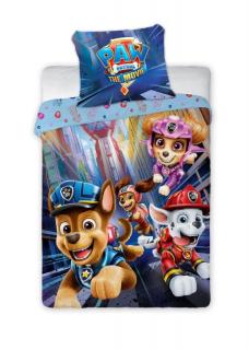 FARO Povlečení do postýlky Paw Patrol Movie jump  Bavlna, 100/135, 40/60 cm