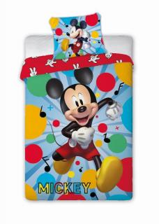 FARO Povlečení Mickey Happy Bavlna, 140/200, 70/90 cm