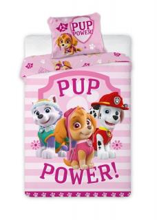 FARO Povlečení Paw Patrol Pup Power  Bavlna, 140/200, 70/90 cm