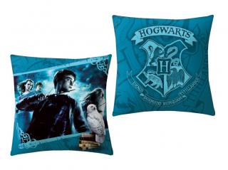 HALANTEX Polštářek Harry Potter blue  Polyester, 40/40 cm