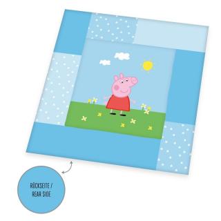 HERDING Dětská deka na hraní Peppa Pig  Polyester, 115/115 cm