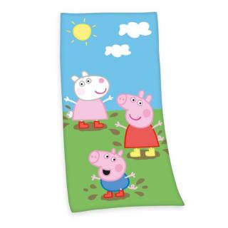 HERDING Osuška Peppa Pig  Bavlna - Froté, 75/150 cm