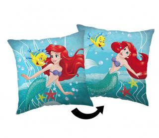 JERRY FABRICS Mikroplyšový polštářek Ariel Friends  Polyester, 35/35 cm