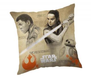 JERRY FABRICS Povlak na polštářek Star Wars 8 Finn a Rey micro  Polyester, 40/40