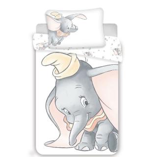 JERRY FABRICS Povlečení do postýlky Dumbo Grey baby  Bavlna, 100/135, 40/60 cm