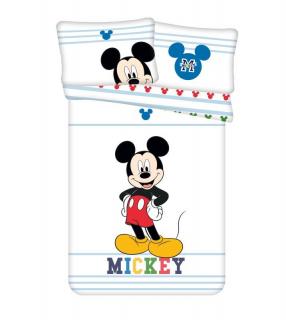 JERRY FABRICS Povlečení do postýlky Mickey colors baby  Bavlna, 100/135, 40/60 cm