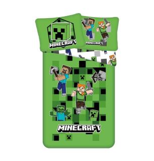 JERRY FABRICS Povlečení Minecraft Out of the Box micro  Polyester - mikrovlákno, 140/200, 70/90 cm