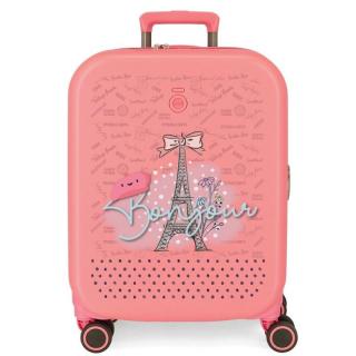 JOUMMABAGS Cestovní kufr ABS Enso Bonjour coral  ABS plast, 55 cm