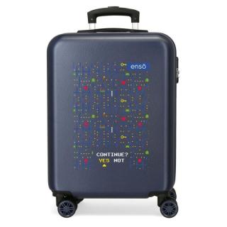 JOUMMABAGS Cestovní kufr ABS Enso Gamer Navy  ABS plast, 55 cm