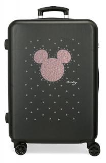 JOUMMABAGS Cestovní kufr ABS Mickey black  ABS plast, 68 cm