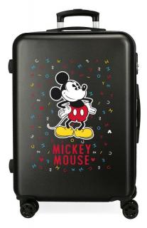 JOUMMABAGS Cestovní kufr ABS Mickey Have a good day black  ABS plast, 68 cm