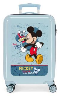 JOUMMABAGS Cestovní kufr ABS Mickey Road Trip  ABS plast, 55 cm