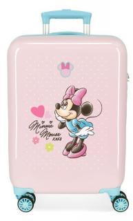 JOUMMABAGS Cestovní kufr ABS Minnie Imagine rosa  ABS plast, 55 cm