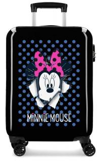 JOUMMABAGS Cestovní kufr ABS Minnie Sunny Day Blue  ABS plast, 55 cm