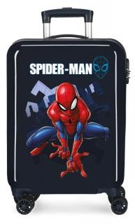 JOUMMABAGS Cestovní kufr ABS Spiderman Action Blue  ABS plast, 55 cm