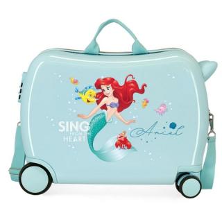 JOUMMABAGS Dětský kufřík na kolečkách Ariel Sing MAXI ABS plast, 50x38x20 cm, objem 34 l
