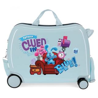 JOUMMABAGS Dětský kufřík na kolečkách Blues Clues Totally Clued MAXI ABS plast, 50x38x20 cm, objem 34 l