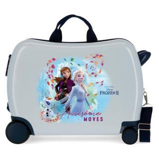 JOUMMABAGS Dětský kufřík na kolečkách Ledové Království Awesome MAXI ABS plast, 50x38x20 cm, objem 34 l