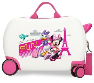 JOUMMABAGS Dětský kufřík na kolečkách Minnie a Daisy  ABS plast, 45 cm