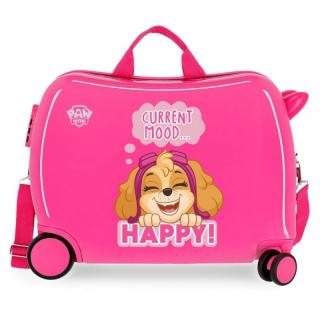 JOUMMABAGS Dětský kufřík na kolečkách Paw Patrol Happy MAXI ABS plast, 50x38x20 cm, objem 34 l
