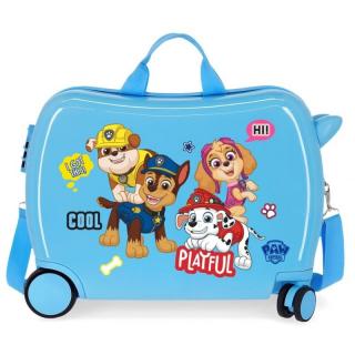 JOUMMABAGS Dětský kufřík na kolečkách Paw Patrol Playful MAXI ABS plast, 50x38x20 cm, objem 34 l