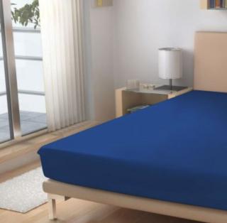 Polášek Jersey prostěradlo EXKLUSIVE Královská modrá 180/200