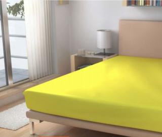 Polášek Prostěradlo Froté EXKLUSIVE Citronová 90x200 cm