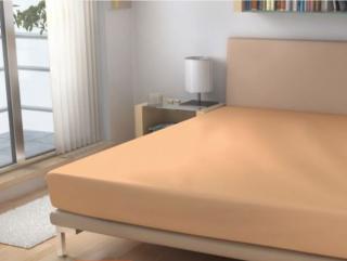 Polášek Prostěradlo Froté EXKLUSIVE Meruňková 90x200 cm