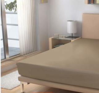 Polášek Prostěradlo Froté EXKLUSIVE Písková 90x200 cm