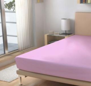 Polášek Prostěradlo Froté EXKLUSIVE Světle růžová 90x200 cm