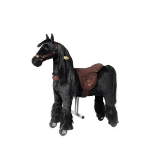 Ponnie Jezdící kůň Ebony S 3-6 let, max. váha jezdce 30 kg cm