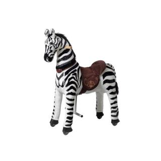 Ponnie Jezdící kůň Zebra M 5-12 let,  max. váha jezdce 50 kg cm