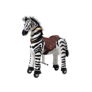 Ponnie Jezdící kůň Zebra S 3-6 let, max. váha jezdce 30 kg cm
