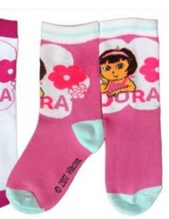 Ponožky Dora (Dětské ponožky Dora, velikost 23-26)