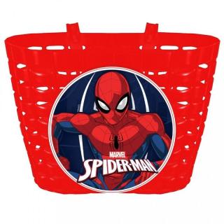 SEVEN Košík na kolo Spiderman Plast, 1x20x14,5x13 cm