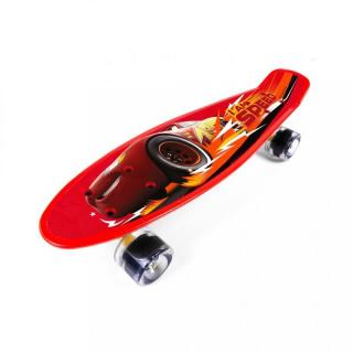 SEVEN Skateboard fishboard Cars PP tvrzený polypropylen, 1x 55x14,5x9,5 cm