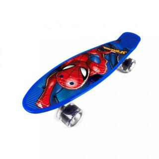SEVEN Skateboard fishboard Spiderman PP tvrzený polypropylen, 1x 55x14,5x9,5 cm