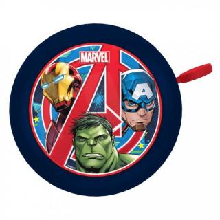 SEVEN Zvonek na kolo Avengers Kov, Plast, průměr 5 cm