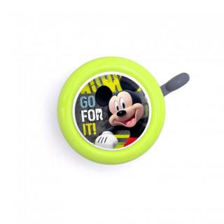 SEVEN Zvonek na kolo Mickey Go Kov, Plast, průměr 5 cm