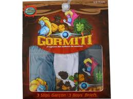 Slipy Gormiti (Chlapecké slipy s motivem Gormiti. Balení obsahuje 3 ks )