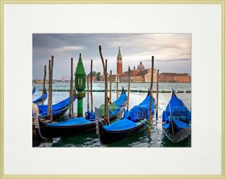 Fotoobraz Gondoly v Benátkách