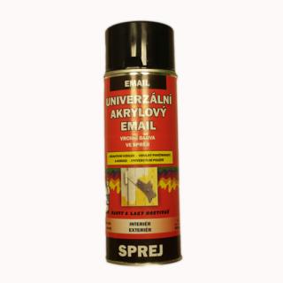 Barva RAL 9005 černá spray MAT