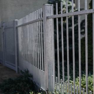 Kované plotové pole š. 2000 x v. 1000 žárový zinek (žárový zinek )