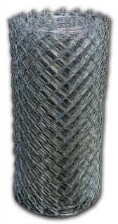 Pletivo čtyřhranné Zn+PVC 50x50/3,5/1800 šedé RAL 7016 (bez napínacího drátu)