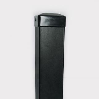 Sloupek čtyřhranný 60/40/2000 RAL Zn+komaxit (síla 2,0 mm černý, hnědý, šedý )
