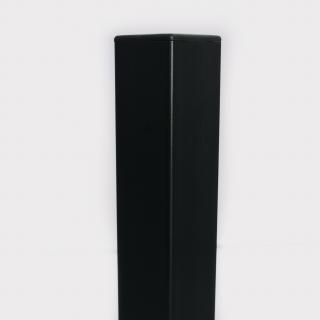 Sloupek čtyřhranný 60/60/2600 RAL Zn+komaxit (černý, hnědý, šedý )